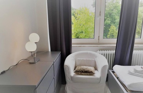 Bramfeld Apartment | Our apartment no. 4 is located in our apartment house Haldesdorfer Straße and is quietly located to the back of the building, perfect for the small family.