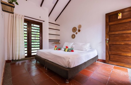 Palomino Cabin | Our Forest lodge consists of 7 rooms, a mandala-style garden
