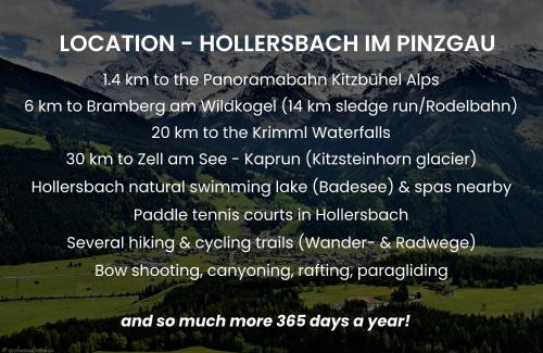 Hollersbach im Pinzgau Apartment | Our's Living Penthouse - private Sauna - near Kitzbüheler Alpen ski lift