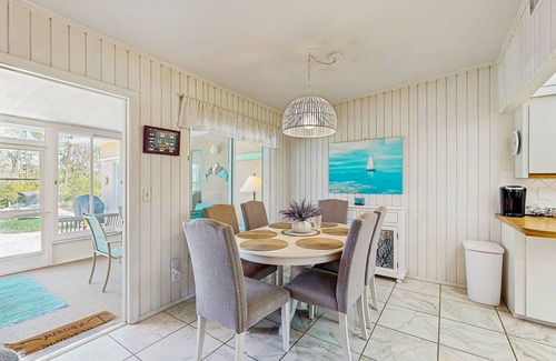 Englewood South House | Outdoor paradise on waterway with pool and spa, beach gear, and dog friendly