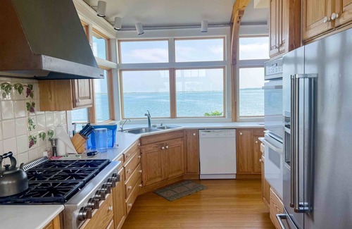 Edgartown House | Outermost Island Compound w Private Beach & 360 Water Views