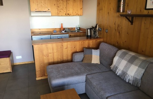 Montchavin Apartment | Outstanding modern 1 bed apartment with breathtaking views to Mont Blanc