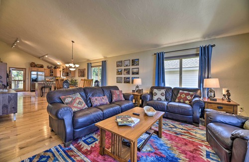 Pagosa Springs House | Pagosa Springs Home w/Deck & Grill, Walk to Town!