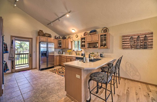 Pagosa Springs House | Pagosa Springs Home w/Deck & Grill, Walk to Town!