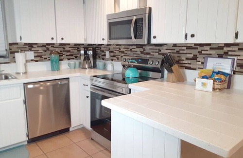 South Venice House | Palm Gardens - Hot Tub - Screened Patio - Minutes to the Beach - Pets