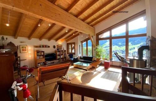 Niederau Apartment | Panorama Chalet Sonnberg Gartensauna Terrasse Balkon Dachterrasse