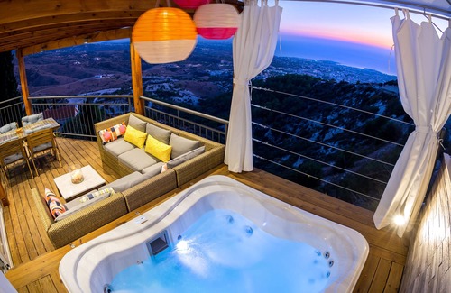 Pegeia House | Panorama Edge villa (Luxury modular villa with spa Jacuzzi)