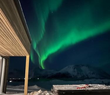 Vagan Villa | Panoramautsikten Lofoten with Jacuzzi