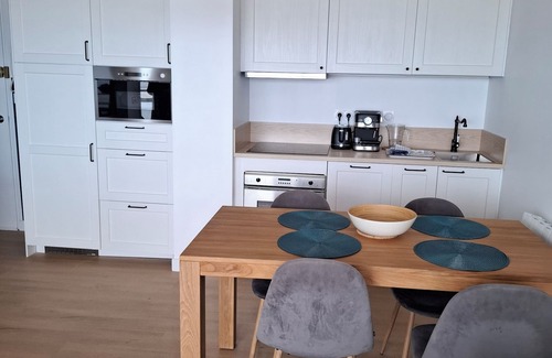 Agon-Coutainville Apartment | PANORAMIC SEA VIEW MAGNIFICENT BRIGHT COMFORTABLE 3* APARTMENT BEAUTIFUL TERRACE