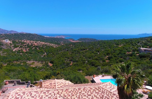 Agios Nikolaos Villa | Panoramic Sea View Villa with POOL minutes to the beaches AMA 00002376873