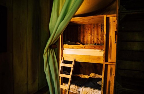 Llangower Other | Pant Y March Canvas Hideaway external shower