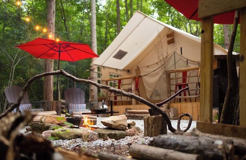 Fair Play RV Rental | Pap's Glamp on Lake Hartwell