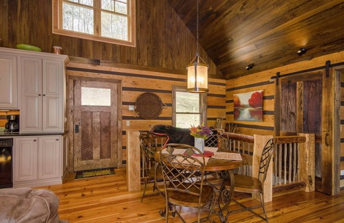 Waynesville Cabin | Paradise at the Rivers Edge! A Private Waterfront Log Cabin,snow ski/fish nearby