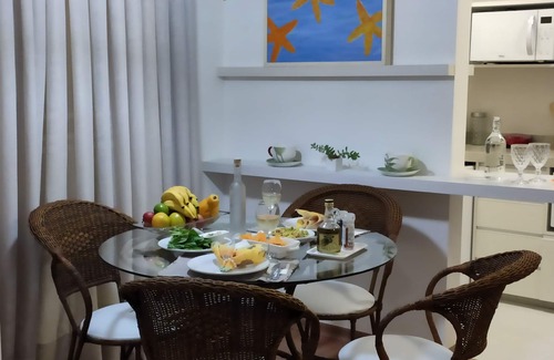Barra Velha Apartment | Paraiso Frente ao MarnPermita-se viver essa experiência. Condomínio pé na areia