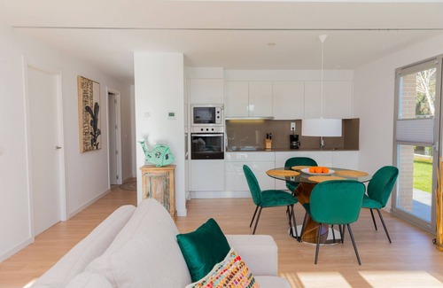 Javea Apartment | Paraiso Verde Apartment Javea, With AC, Large Terrace, Private Garden and Community Pool