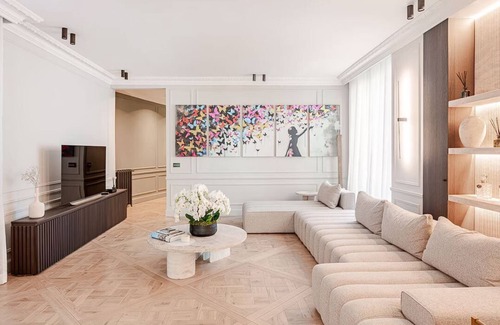 Champs-Elysees Apartment | Parisian Chic: 2BR Luxury Apartment w/Iconic Eiffel Views