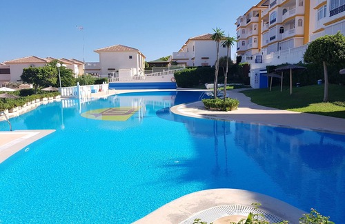Torrevieja Apartment | Park Beach. The apartment is on the corner and has sea views.