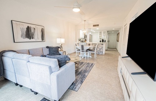 Park Shore Condo | Park Shore Resort, 1st floor newly renovated 2BR unit w/fantastic water views, 1.25 miles to beach!