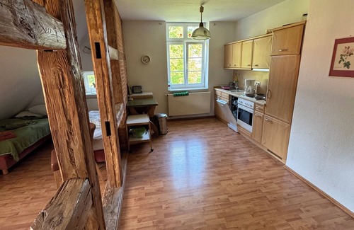 Heiligengrabe Apartment | Parkblick, Gut Burghof - Land Erleben Ruhe Geniessen