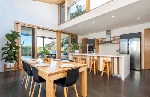 Jan Juc House | Parkview Family Retreat with Indoor Fireplace and Pool