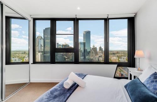 Docklands Apartment | Pars apartments - Melbourne Quarter- unique View of city and Yarra