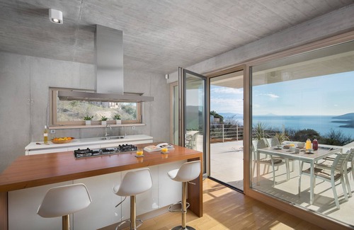 Rabac Villa | Passive and designed villa near the beach, with sea view and pool