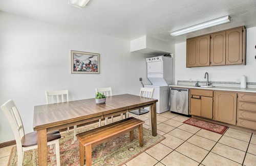 Show Low Apartment | Patio, Grill & Fire Pit: Show Low Escape!