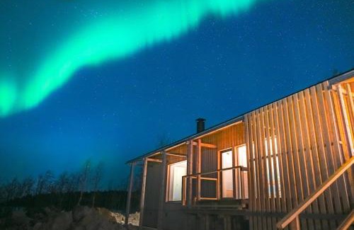 Ii Ski Chalet | Pauha - Aurora Nights at the Seaside Cabin