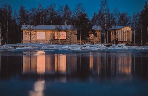 Ii Ski Chalet | Pauha - Aurora Nights at the Seaside Cabin