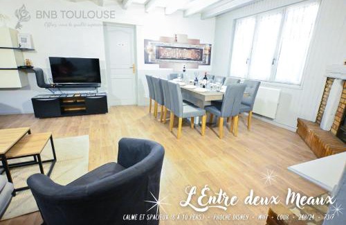 Penchard Villa | Pause entre deux Meaux ► Proche Disneyland Paris ► WiFi ► Netflix ► 24/24h