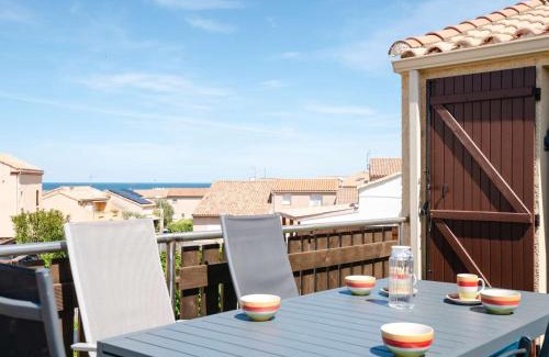 Foulquines Villa | Pavillon climatisé avec piscine, parking à Narbonne-Plage - FR-1-409-203