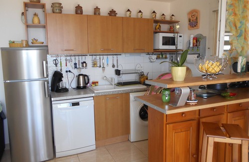 Saint-Pierre-la-Mer Cabin | Pavillon T3 * 72m2 Terrace 180° Sea View, Wifi, Swimming pool, Internet, Air conditioning,