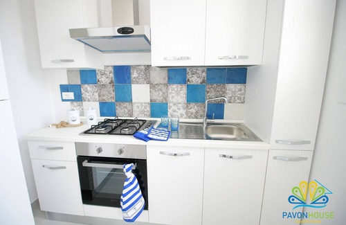 Posto Rosso House | Pavon House Blue -Villetta 80 meters from the sea, 3 km from Torre San Giovanni beaches