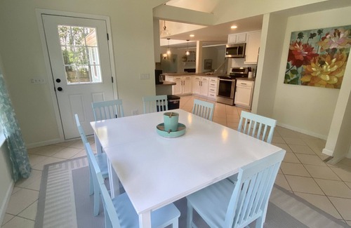 Myrtle Grove House | Peaceful private pool home dog friendly sleeps 8. large private lot fully fenced