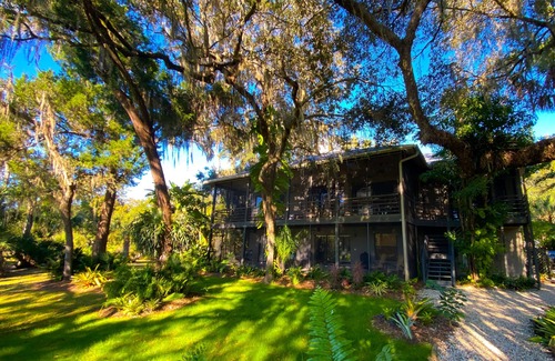 Braden River House | Peaceful Riverfront Oasis with Private Island