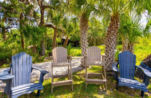 Braden River House | Peaceful Riverfront Oasis with Private Island