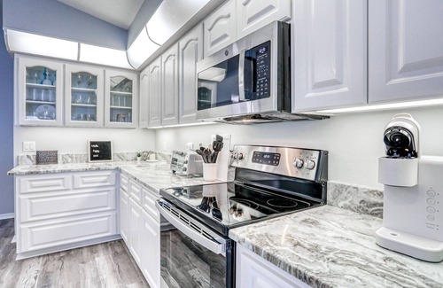 Gulf Cove House | Peaceful, sunny home w/Gulf view, gas grill, W/D, & central AC
