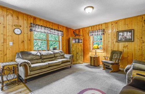 Wautoma House | Peaceful Wautoma Retreat with Deck on 10 Acres!
