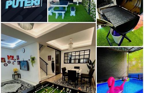 Ayer Molek Resort | Peacefull ART Games MINI POOL Melacca City
