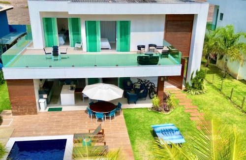 Jenipabu House | Pearl House Guarajuba Cond. Sea Paradise 100 Meters from the Semi-Private Beach!