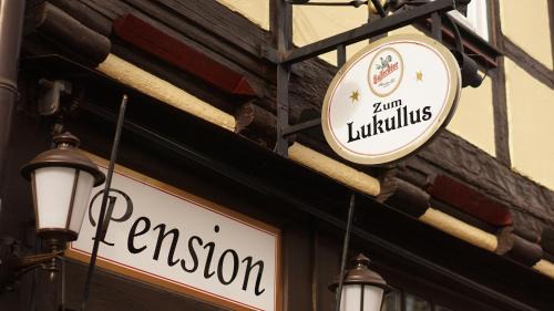 Wernigerode Old Town House | Pension Zum Lukullus