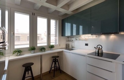 Porta Genova House | Penthouse in a green oasis on the Navigli