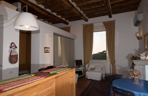 Ariccia Apartment | Penthouse in the center of Ariccia, near Rome with panoramic terrace