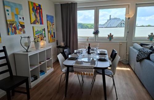 Bad Iburg Apartment | Penthouse Panoramablick Rosie