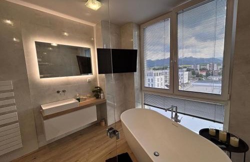 Liptovsky Mikulas Apartment | Penthouse Rooftop with terrace and sauna