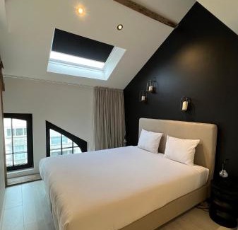 Stationsbuurt Noord Apartment | Penthouse with Airconditioning and Big Terrace, Close to Gent Sint-Pieters Station and City Centre