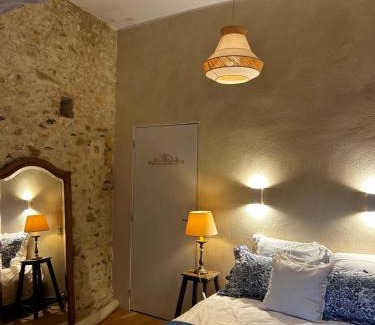 Courcerault Bed & Breakfast | Perche QUEEN's Bedroom in Maison Nomade Chic