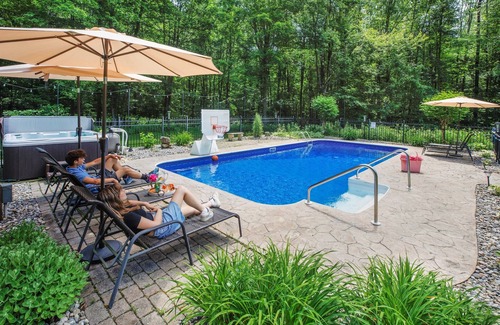 Schuylerville House | Perfect Family Retreat! Pool, Hot Tub, Game Room!