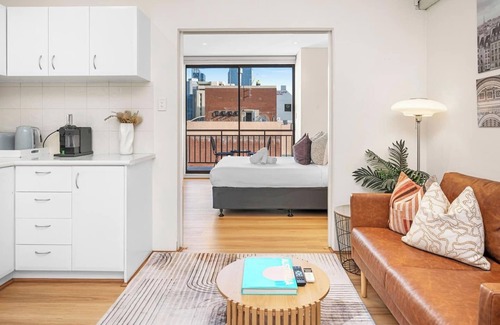 Northbridge Apartment | Perth City Retreat: Victoria Ave 1BR Apt