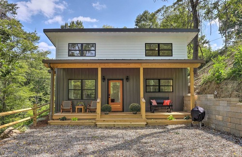 Woodfin Cottage | Pet-friendly Asheville Retreat w/Hot Tub